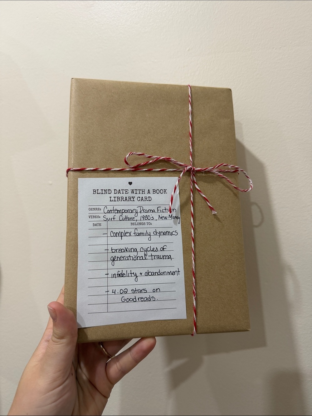 Blind Date with a Book - Drama Fiction